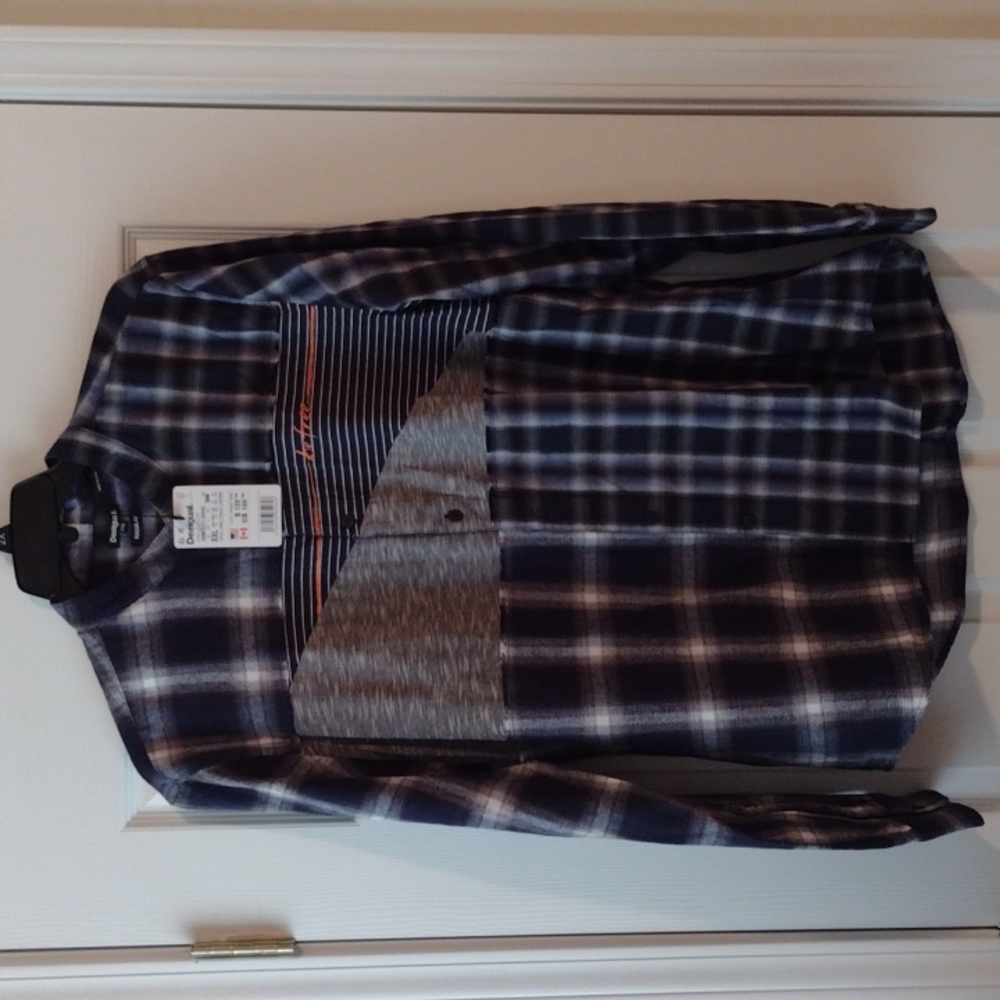 Desigual Can_Carlos Flannel Shirt